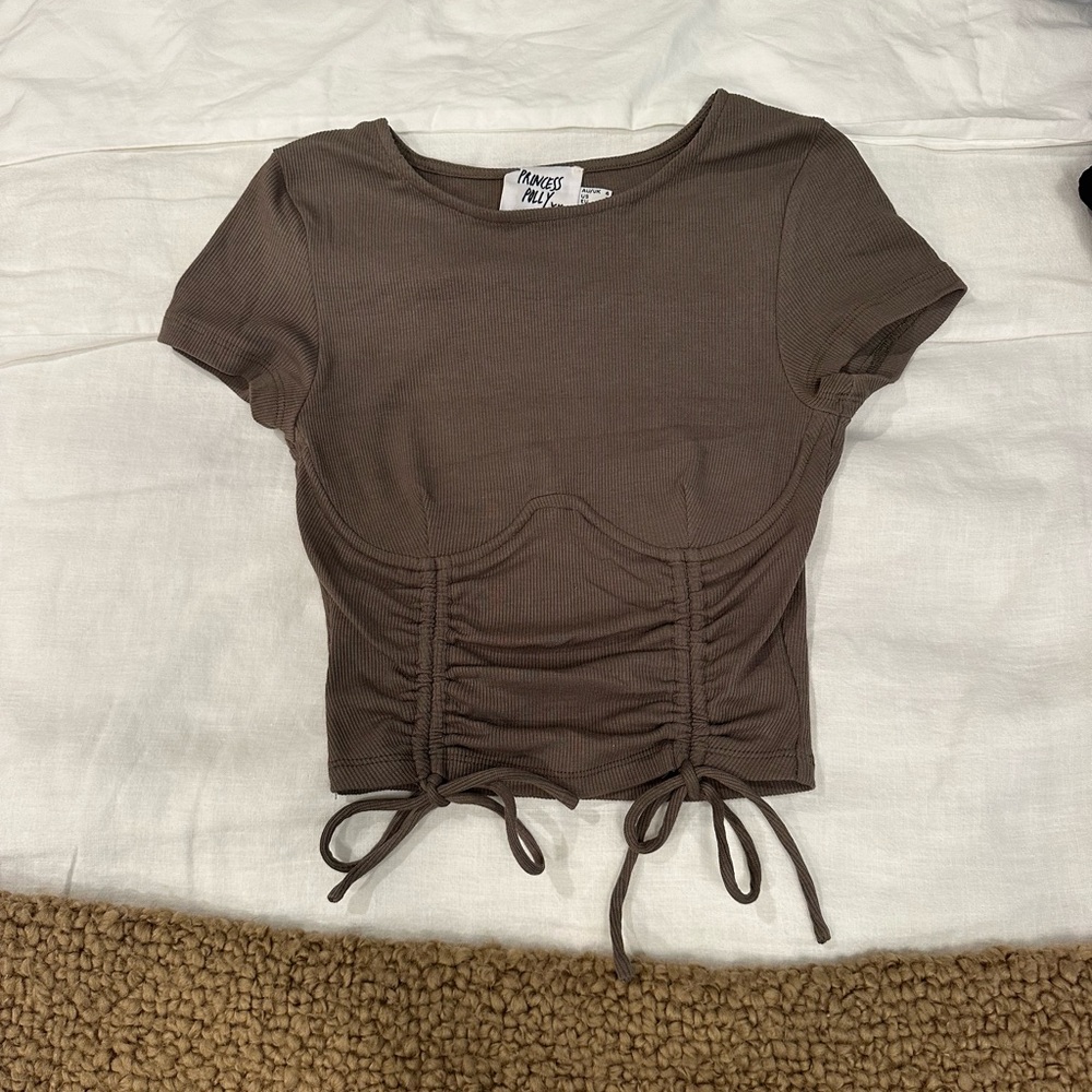 Princess Polly Ruched Crop Top